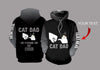 Gift For Dad Cat Dad Personalized US Unisex Size Hoodie Gifts For Cat Lovers