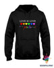 Pride Gift For LGBT LGBT Lover Is Love Hooded Sweatshirt Ultra Cotton T-Shirt Or Hoodie HG