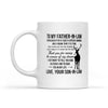 To My Father-In-Law Mug, Father's Day Mug, Father Of The Bride Gift From Groom, To My Future Father In Law