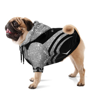 Im A Nightmare Dressed As A Daydream Silver Nightmare Before Christmas Personalized Dog Zip-up Hoodie HG