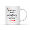 Humor Father's Day Gift from Step Daughter to Bonus Dad, Best Step Dad Father's Day Gift