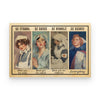 Gifts For Nurses Strong Brave Humble And Badass Nurses Horizontal Poster PA