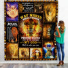 Jesus Way Maker Miracle Worker Love Jesus Lion Blanket Quilt Blanket HG