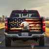Gift For Christian God Jesus Cross America Truck Tailgate Decal Sticker Wrap CM