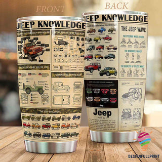 Jeep Tumbler LH Jeep Knowledge Tumbler