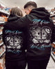 Skull Gift From Our First Kiss And Till Our Last Breath Gift For Him For Her Valentine Hoodie Skull Hoodie Personalized Unisex Hoodie HG