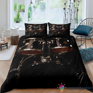 Drummer Drum Set Music Bedding Set CM