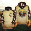 Gift For Elephant Lover Gift For Hippie Hippie You Belong Among The Wildflowers Guitar Elephant Unisex Hoodie CH