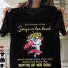 Gift For Hippie Unicorn Gifts Unicorn Depths Of Her Soul TShirt LH