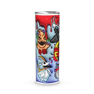 3D Inflated Halloween Tumbler, Cartoon Halloween Tumbler