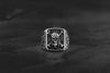 Pirate Skull CZ Retro Rings