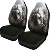 Gift For Horse Lover Beautiful White Horse Car Seat Cover