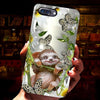 Gift For Butterfly Lover Sloth With Butterfly Phone Case LN