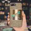 Gift For Dragonfly Lover Blue Dragonflies And Roses Phone Case LN