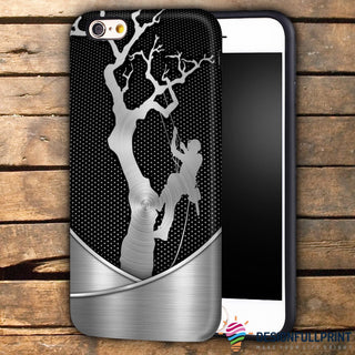 Arborist Tree Working As Metal Print Arborist Phone Case HG