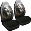 Gift For Horse Lover Beautiful White Horse Car Seat Cover
