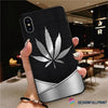 420 Day Gift For Hippie Hologram Pothead Stoner Pot leaf Phone Case HG