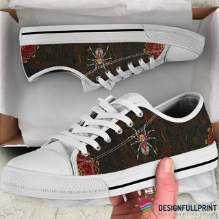Mandala Spider Lowtop Canvas Shoes NHD