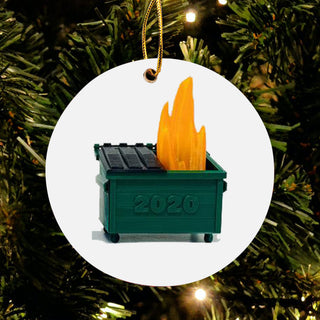 Dumpster Ornament LH