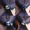 Skull Ponytail Elastic Hair Bands - designfullprint