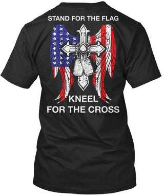 Stand For The Flag Kneel For The Cross T Shirt Ultra Cotton Shirt