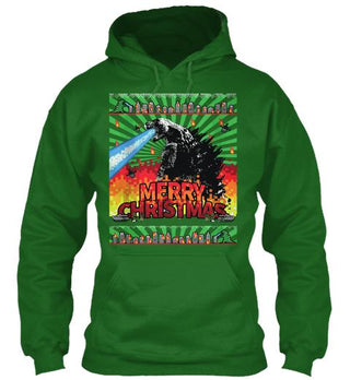 Godzilla Ugly Christmas Sweater Ultra Cotton Shirt