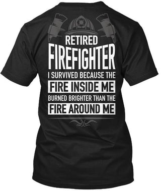 I Survived Because The Fire Inside Me Ultra Cotton T-Shirt