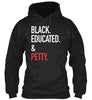 Black Educated And Petty Ultra Cotton Shirt