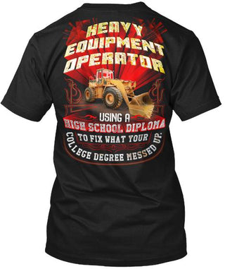 Heavy Equipment Operator Shirts Ultra Cotton Shirt