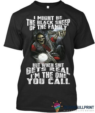 Skull Gift Skull I Might Be The Sheep TShirt CH