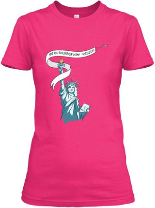 We Outnumber Him Resist Ultra Cotton Shirt
