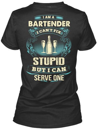 Bartender T Shirts Funny Ultra Cotton Shirt