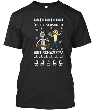 Tis The Season To Get Schwifty Sweater Ultra Cotton Shirt