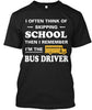School Bus Driver T Shirts Ultra Cotton Shirt