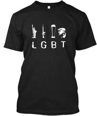 Liberty Guns Beer Trump Ultra Cotton T-Shirt