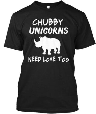 Chubby Unicorns Need Love Too Ultra Cotton Shirt