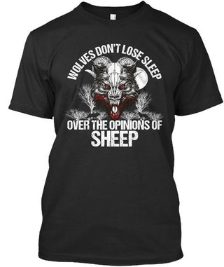 Wolves Don T Lose Sleep Ultra Cotton Shirt