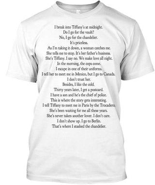 Dwight Perfect Crime Mug Ultra Cotton Shirt
