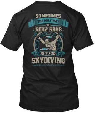 Sky Diving T Shirt Ultra Cotton Shirt