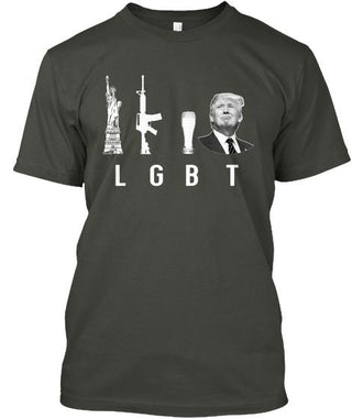 Liberty Guns Beer Trump Shirts Ultra Cotton Shirt