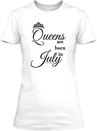 Queens Are Born In July Ultra Cotton Shirt