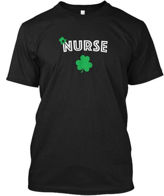 Gifts For Nurses St Patrick's Day Nurse Shirt Utral Cotton Shirt