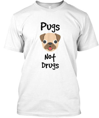Pugs Not Drugs Shirts Ultra Cotton T-Shirt