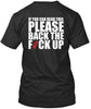 If You Can Read This Back The F Up Ultra Cotton Shirt