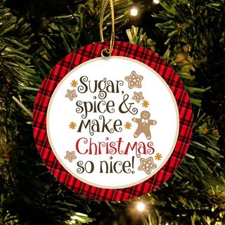 Sugar Spice Ornament LH