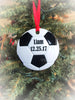 Personalized Soccer Ball Ornament LH