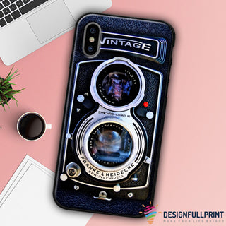 Photographer Vintage Double Lens Camera Phone Case HG