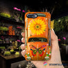 Gift For Hippie Sunflower And Hippie Car Phone Case HG