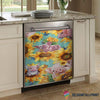 Gift For Hippie Pig With Sunflower Decor Dishwasher Cover LH Gift For Farmer