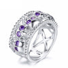 Luxury Vintage Zircon Skull Women's Wedding Ring